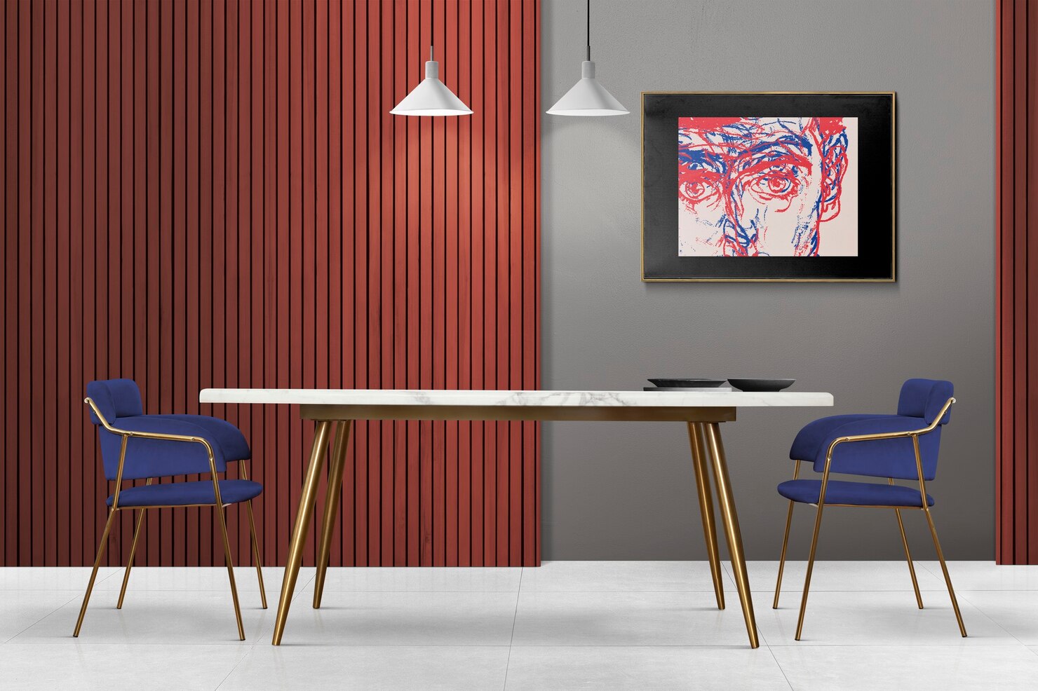 Betoninen seinäkoriste